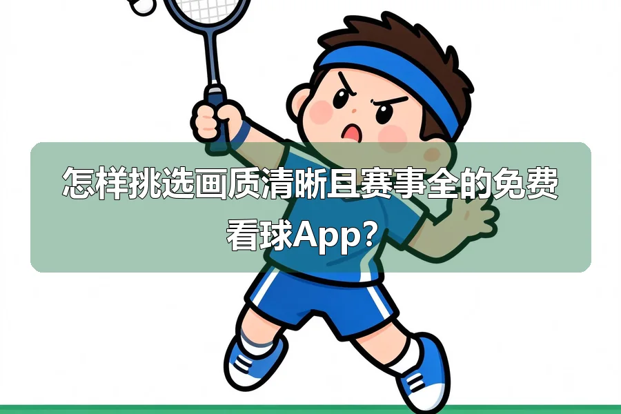怎样挑选画质清晰且赛事全的免费看球App？